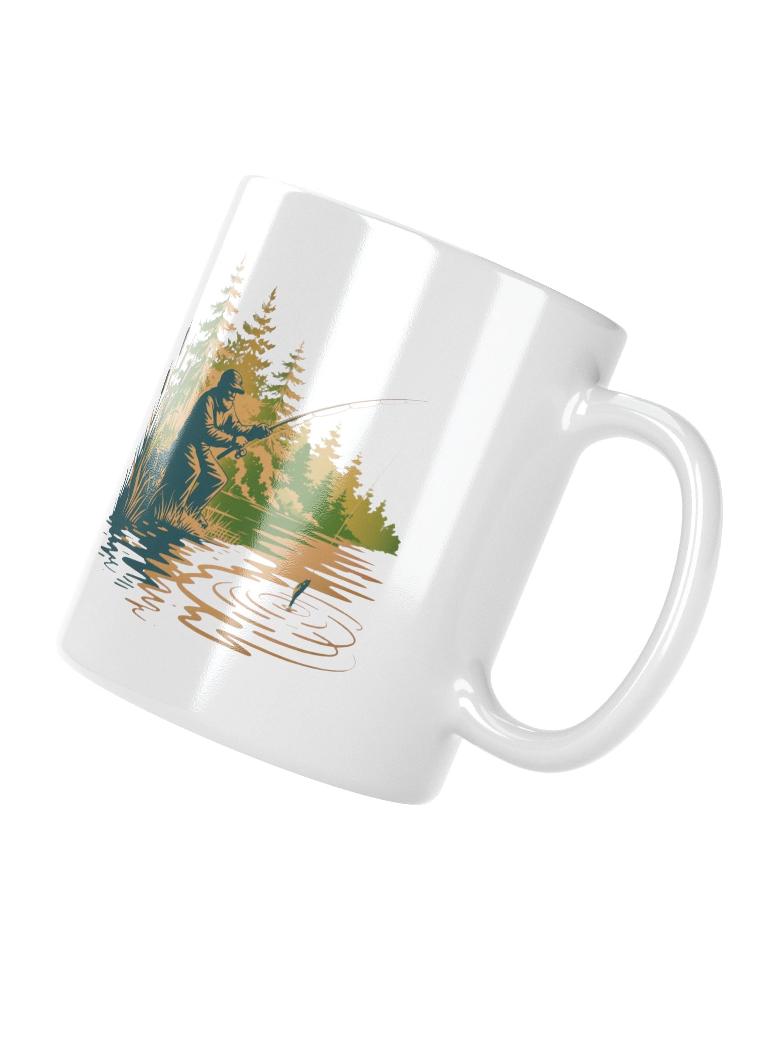 Fishing Dad Sunset Coffee Mug product image (10)