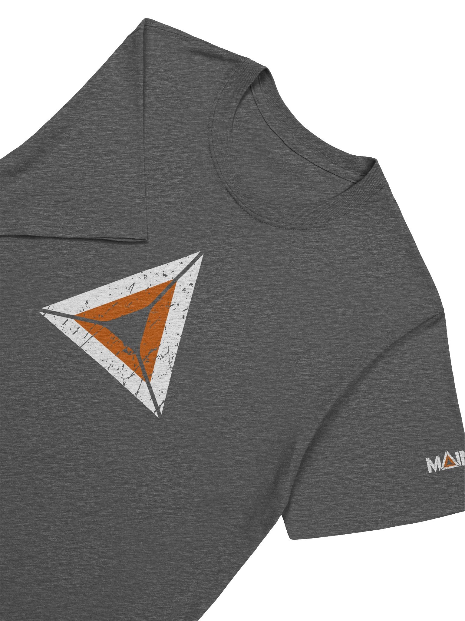 Mainloot Heather Grey Logo Tee product image (7)