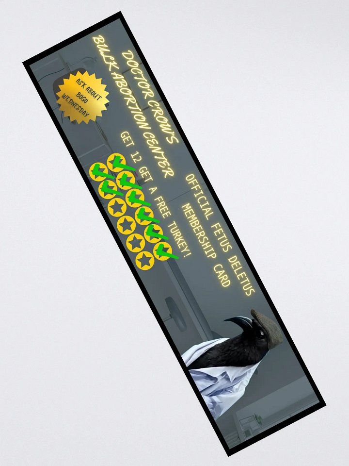 Dr Crow's Bulk AB's - The Bumper Sticker product image (2)
