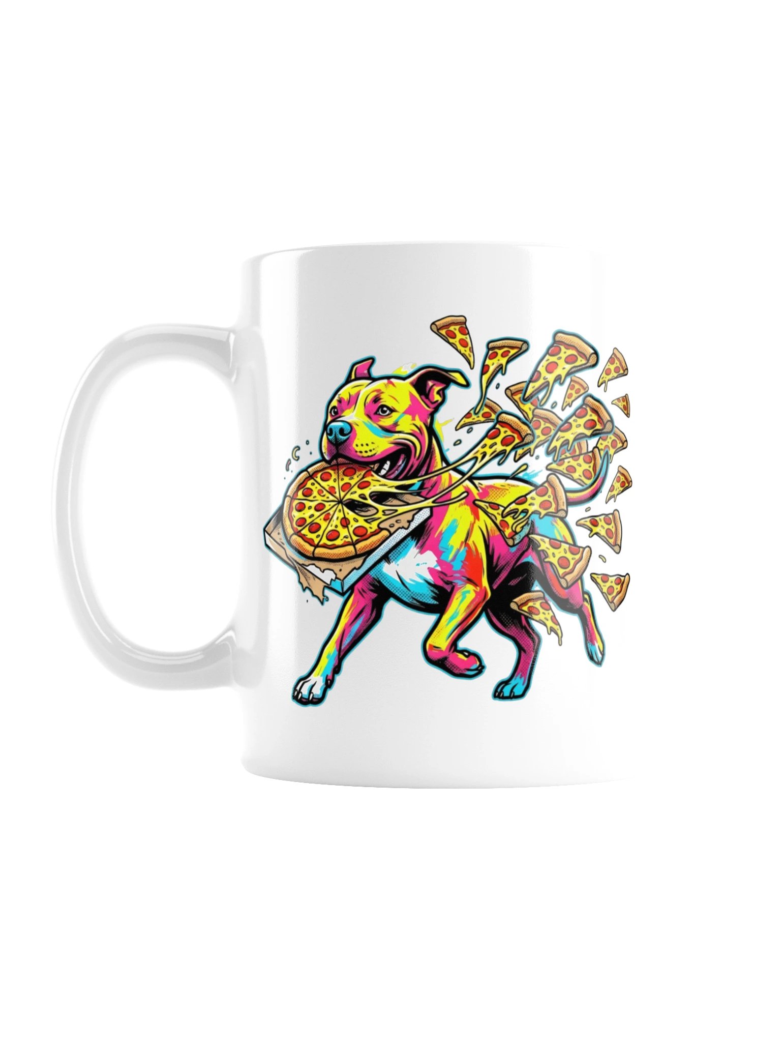 Pizza Heist Pit Bull Mug product image (1)
