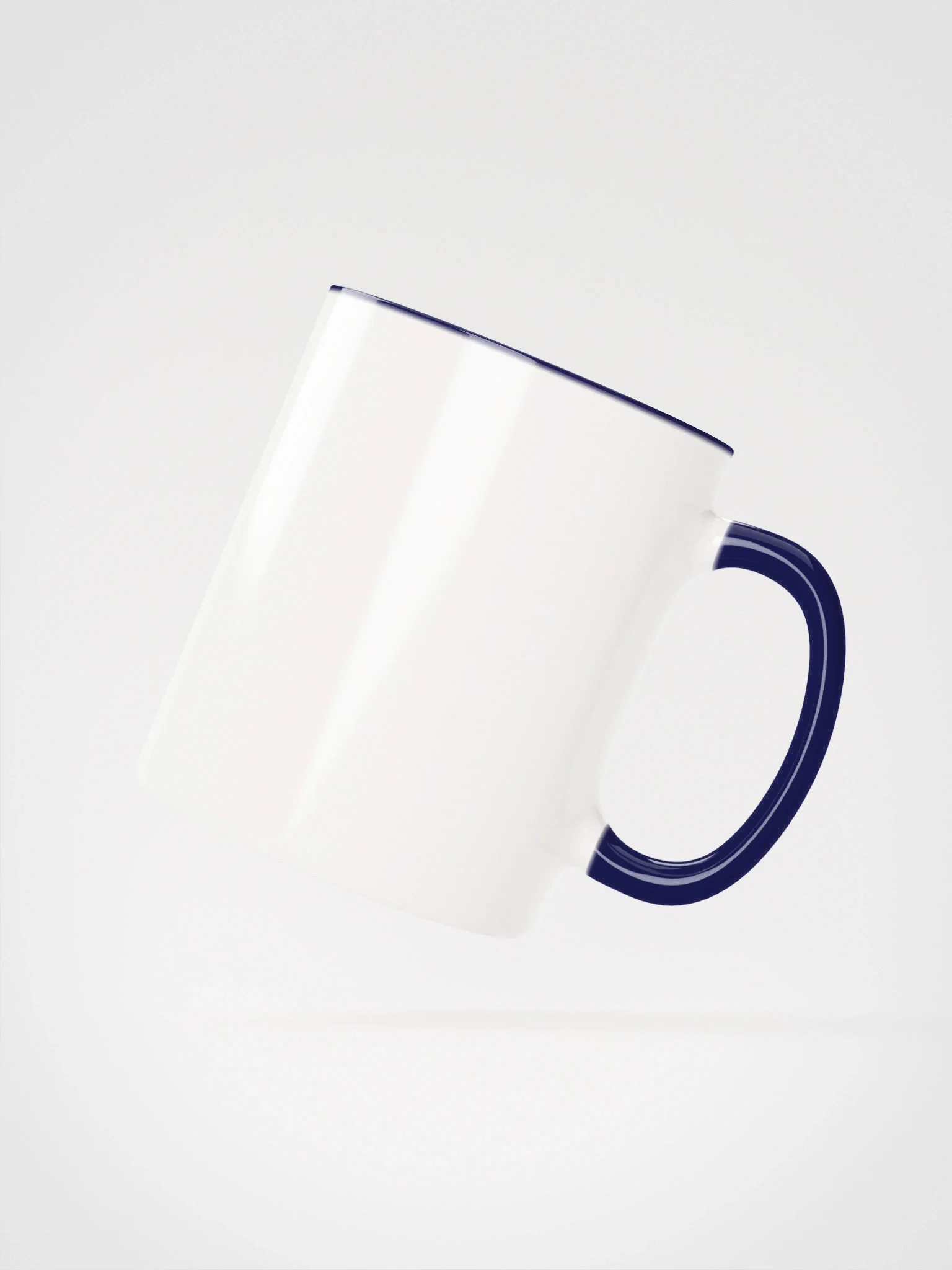 His House Ceramic Mug w/Color Inside - 11oz by His House