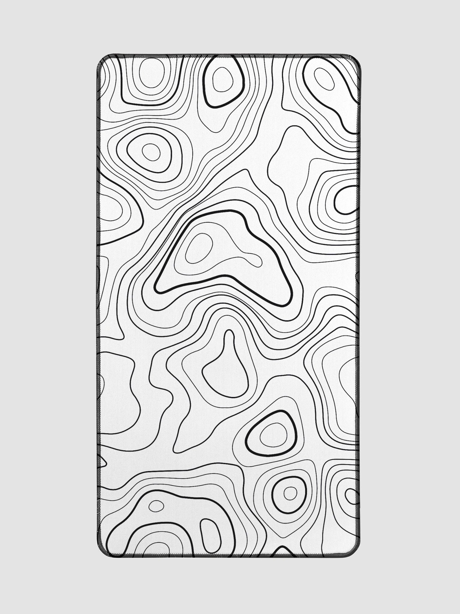 High Ground desk mat (black on white) product image (6)