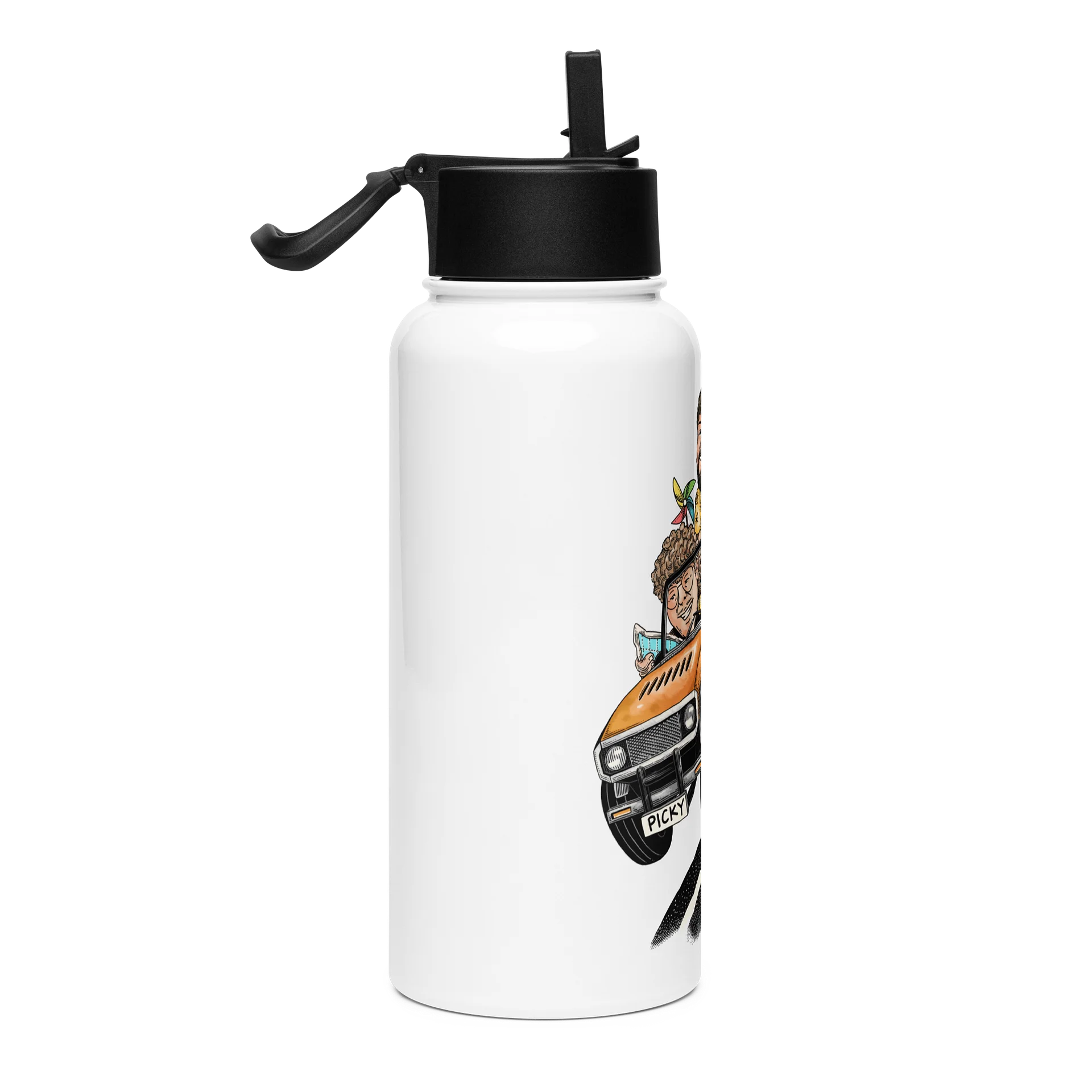 Summer Drive Stainless Steel Water Bottle product image (5)