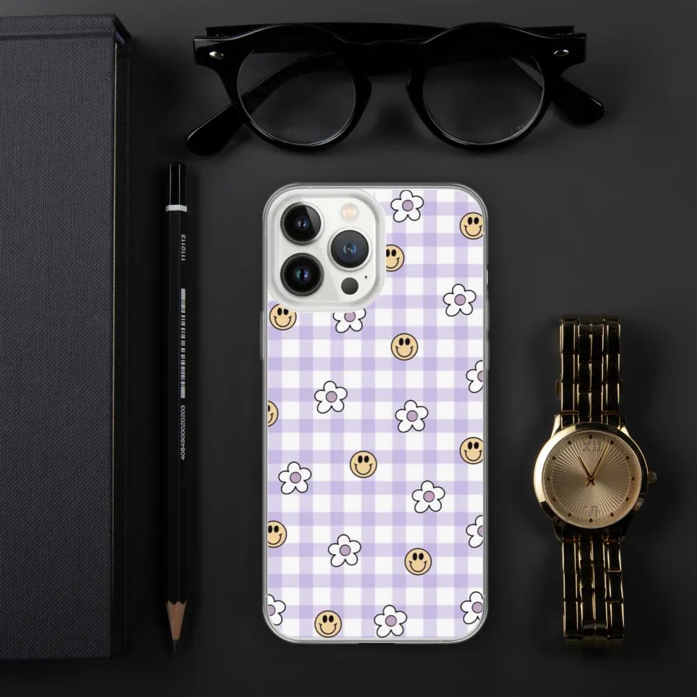 Smiley Flower Power iPhone Case product image (13)