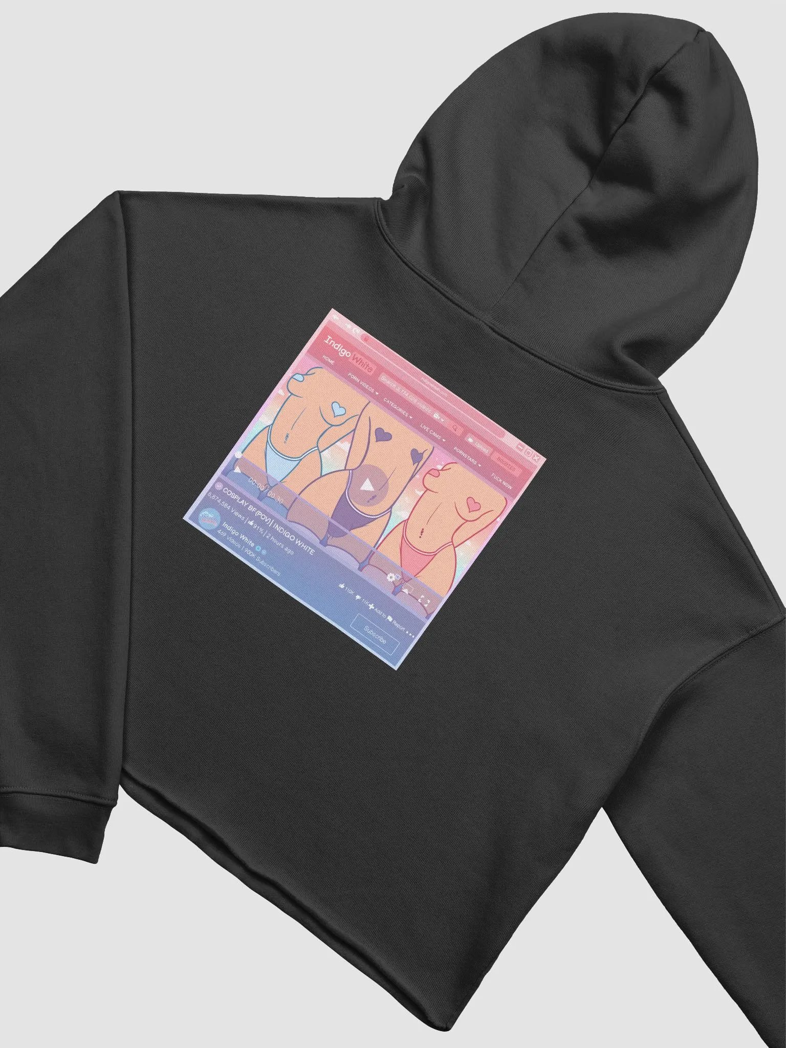 Internet Boyfriend Cropped Hoodie product image (28)