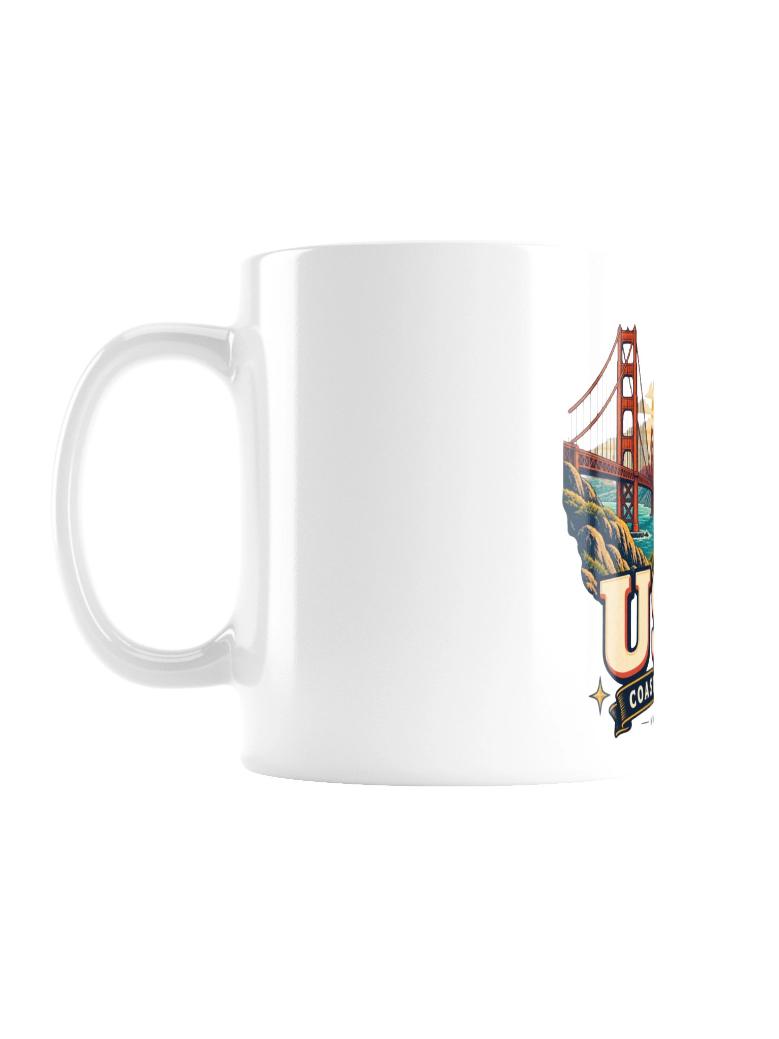 USA Coast to Coast – Ceramic Coffee Mug product image (2)