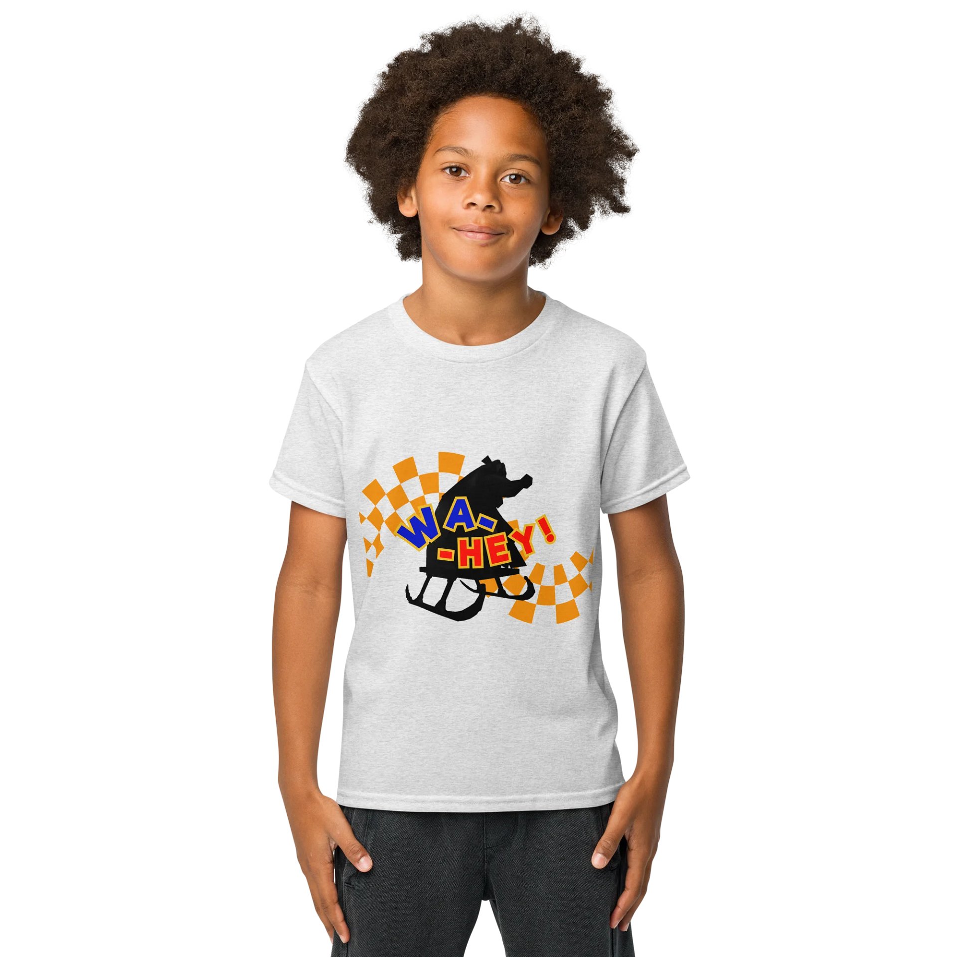 CHILDREN'S WA-HEY! Sled Sprint Tee product image (2)