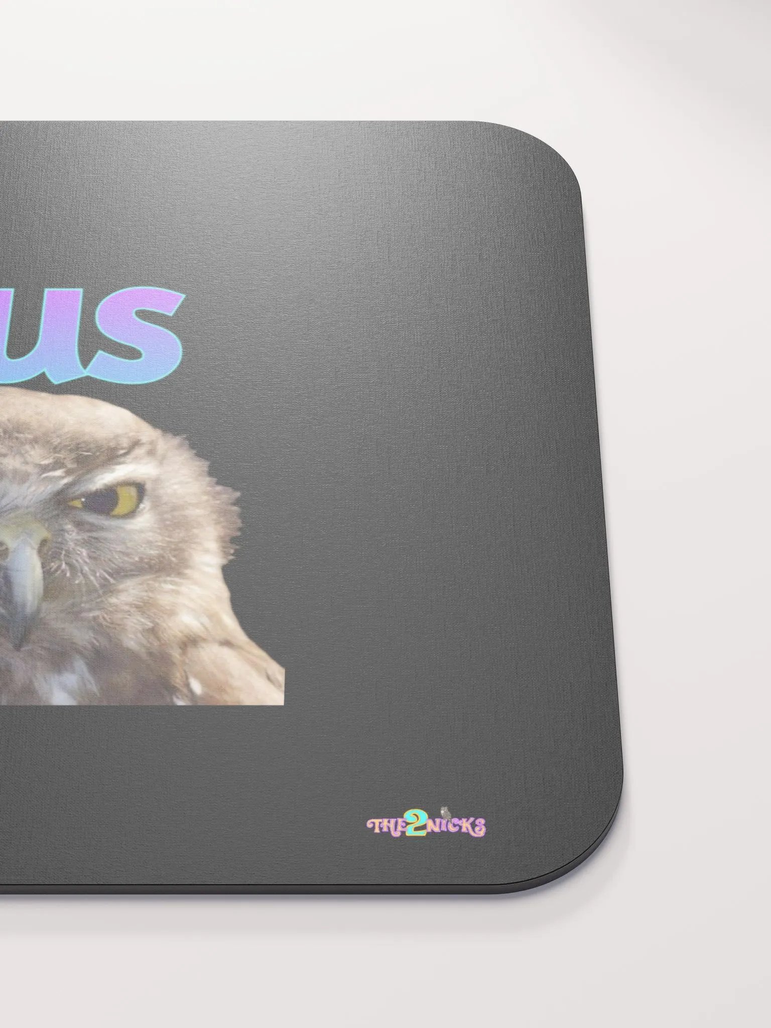 Sus Owl Classic Mouse Pad (Black) product image (5)