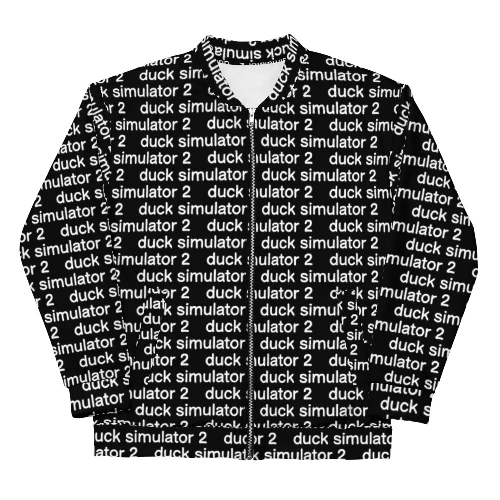 Unisex Duck Simulator 2 Drippy Bomber Jacket product image (7)