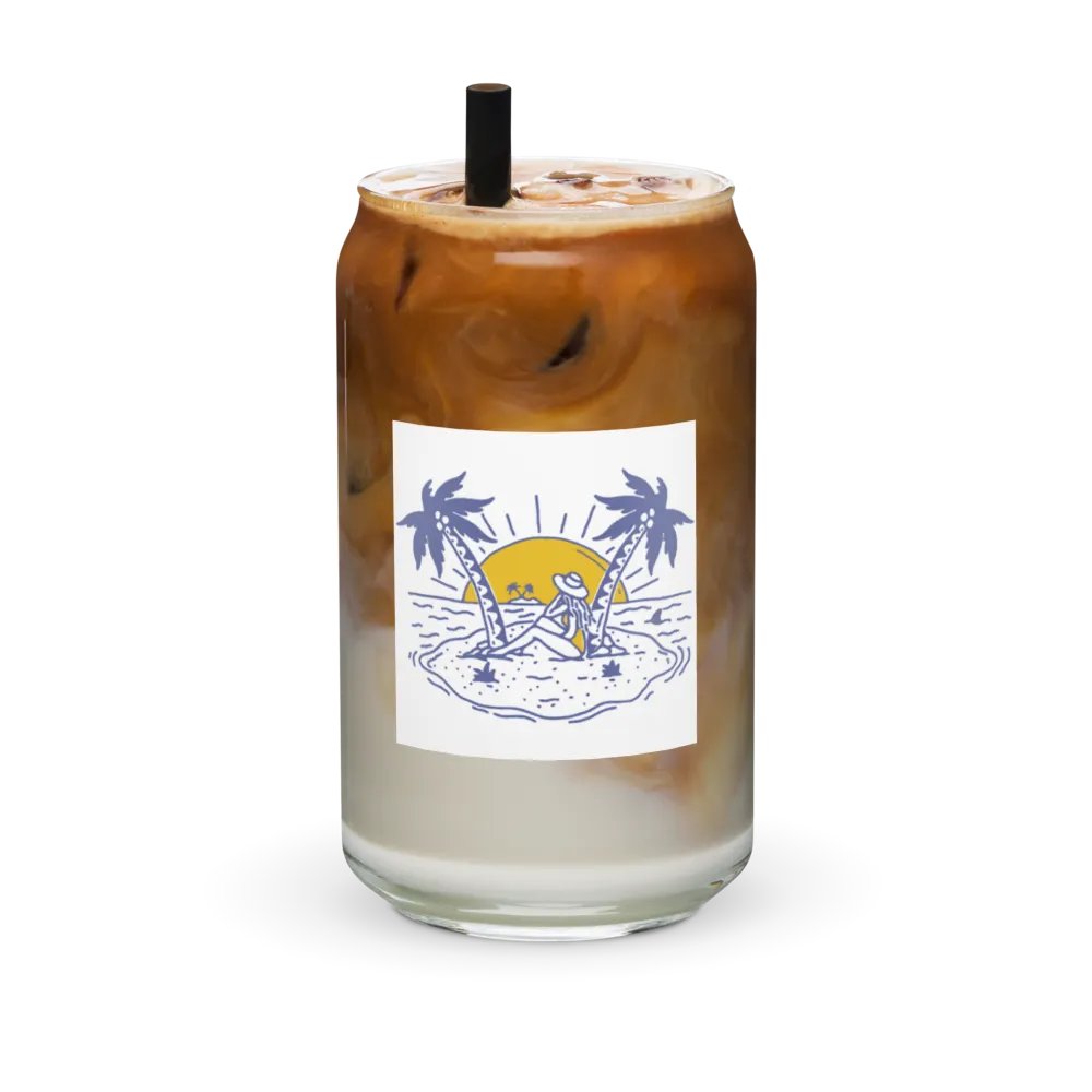 Summer Fun Can Shaped Glass product image (36)