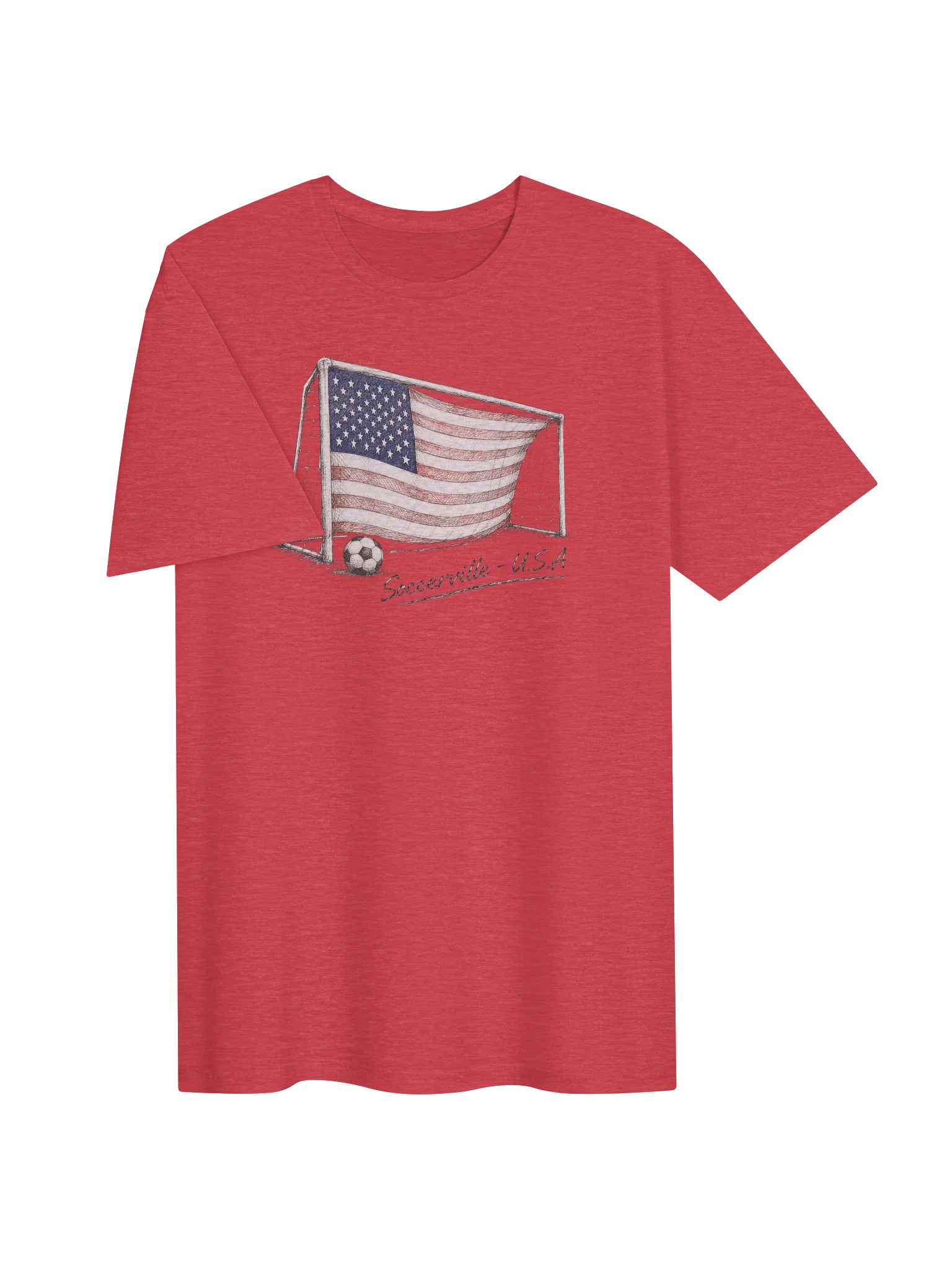 Soccerville U.S.A. Soccer Goal Tee product image (3)