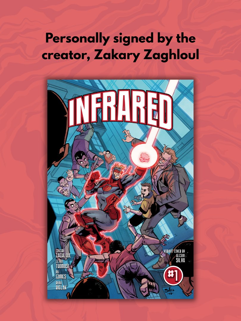 INFRARED #1 (Signed Variant Cover) product image (4)