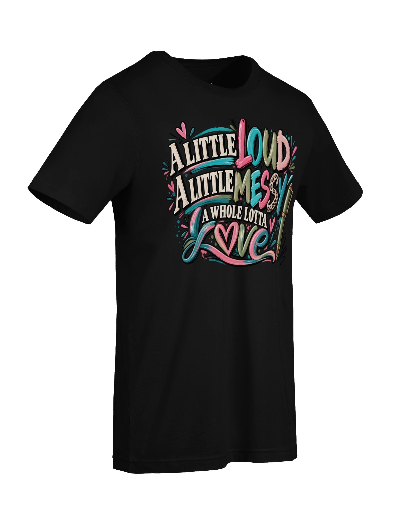 A Little Loud, A Little Messy, A Whole Lotta Love | Chaos Crew Tee product image (42)