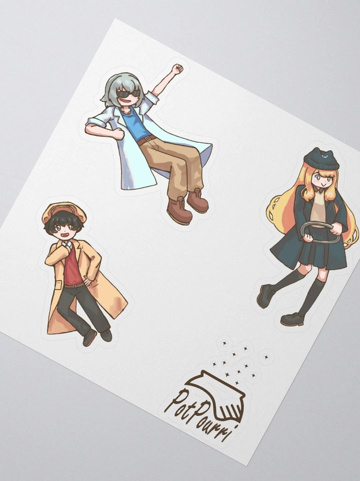PotPourri sticker set 3 product image (2)