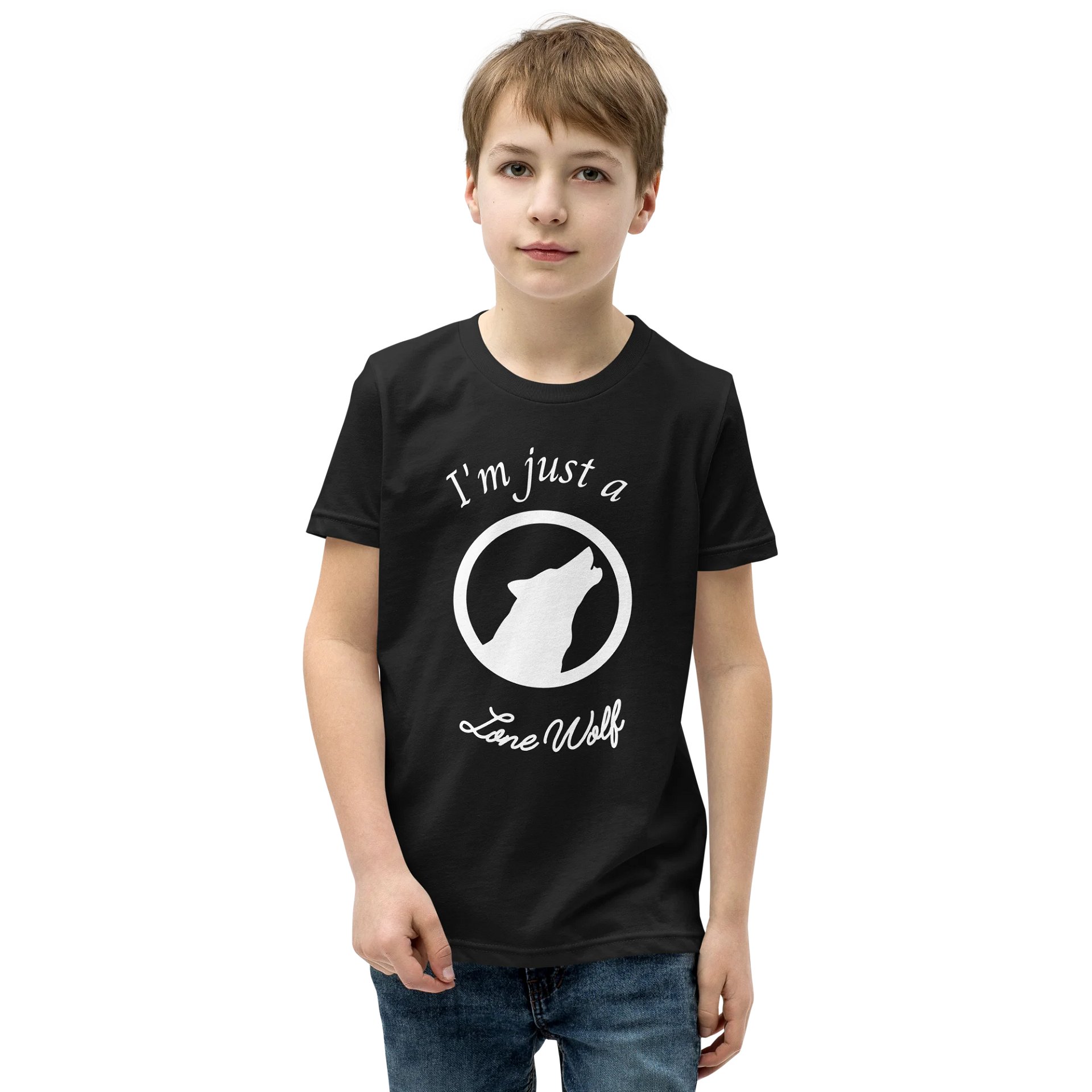 "Lone Wolf" Youth Tee product image (1)