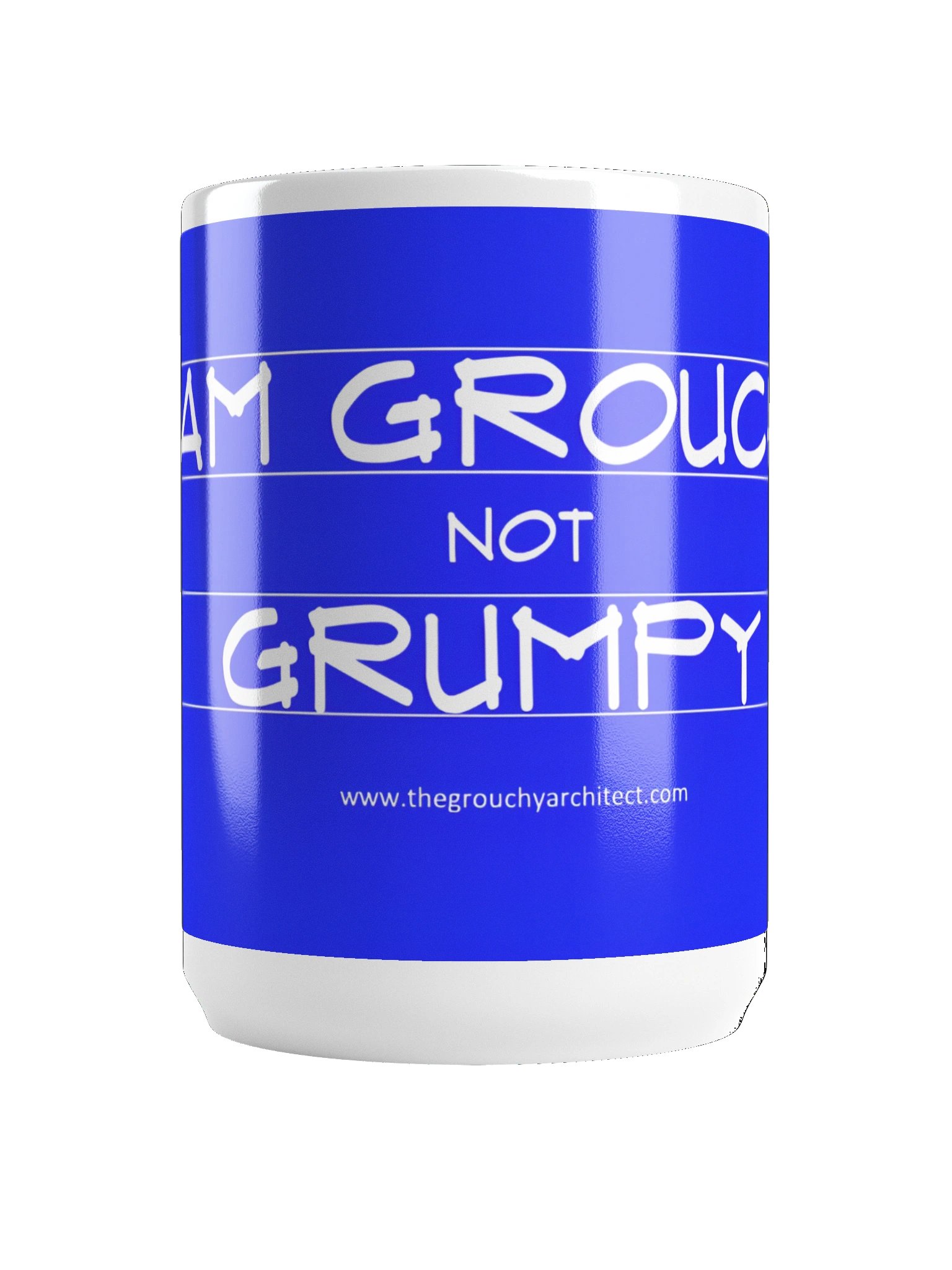 GROUCHY NOT GRUMPY MUG (15 OZ) product image (6)