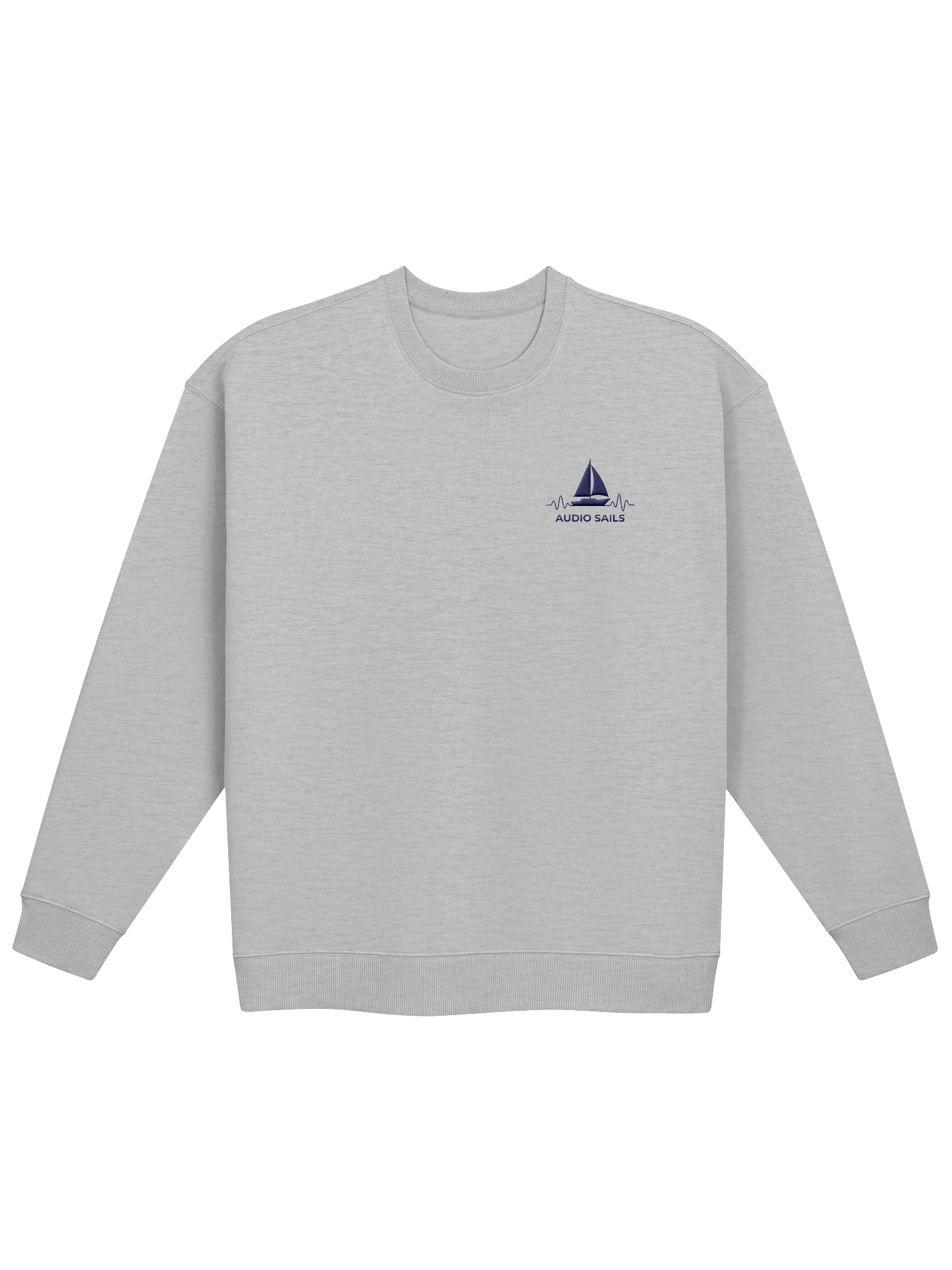 Audio Sails Reference Grade Oversized Sweatshirt | Heather Gray product image (1)