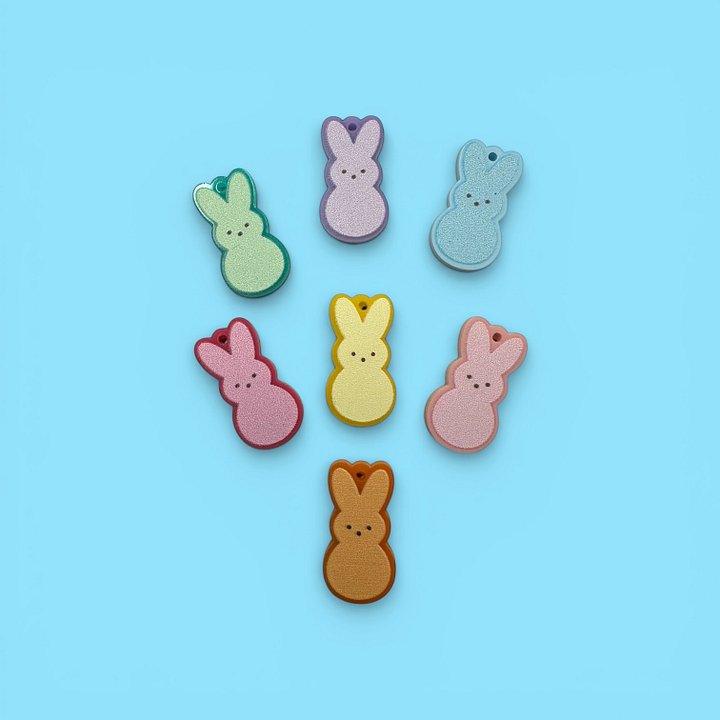 Bunny Peeps Whinny Winners Braid and Bridle Charms for Horses | Little Shop of Ponies product image (1)