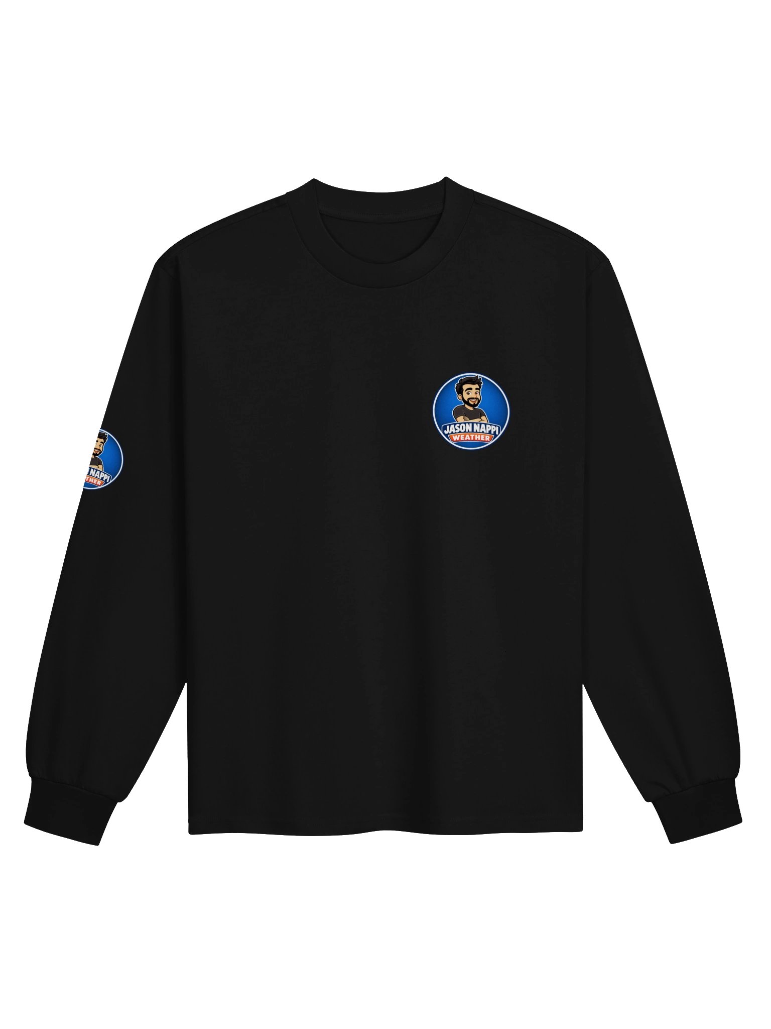 Jason Nappi Weather Premium long sleeve t shirt black product image (1)