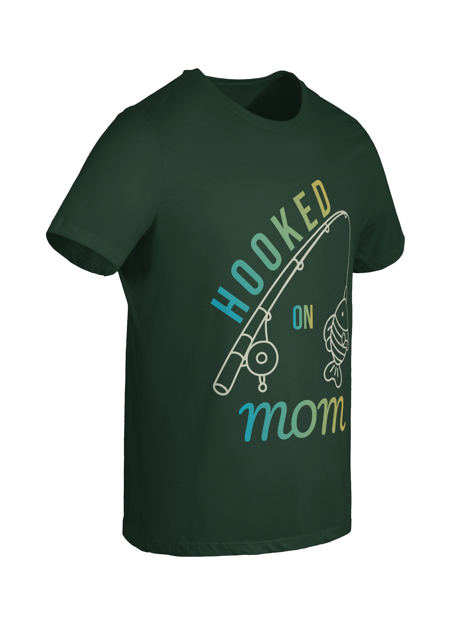 Hooked on Mom Fishing Shirt – Gift for Fishing Moms product image (8)