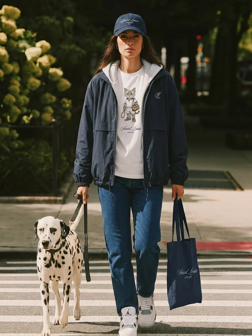 Windbreaker jacket Saint louie monogram product image (2)
