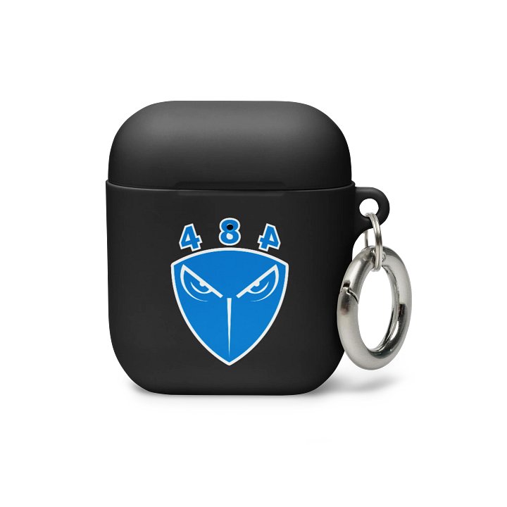 484 Face Logo AirPods Case-Black product image (1)