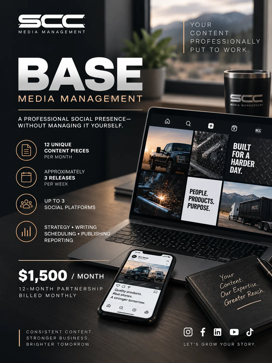 Base 12 Month Social Media Contract product image (1)