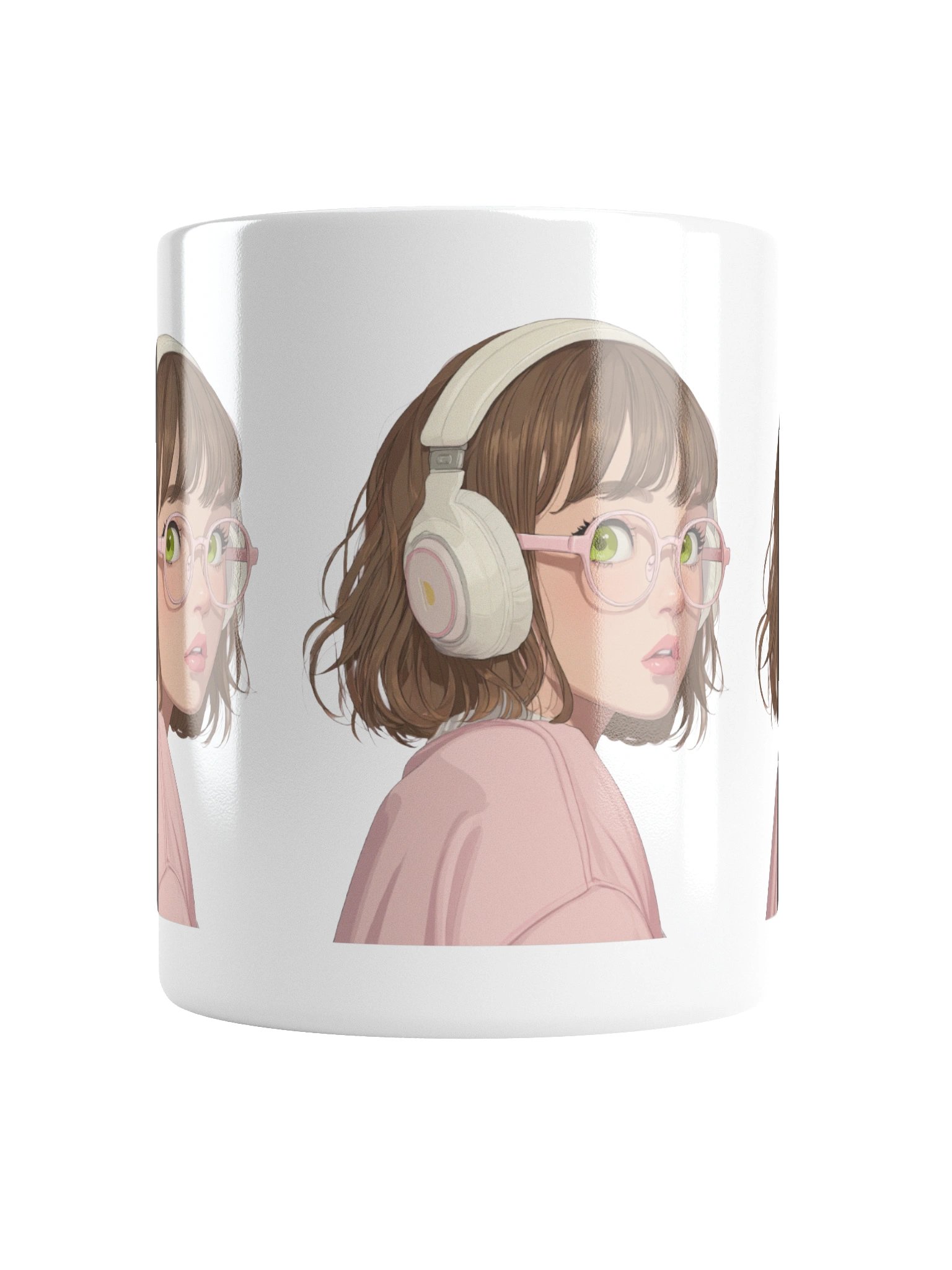Triple Portrait Glossy Mug product image (4)