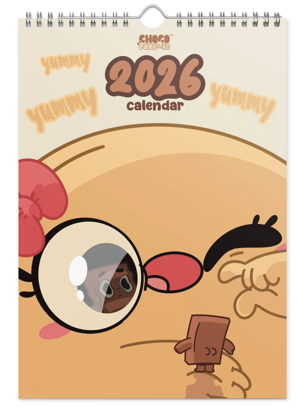 2026 Choco & Pancake Wall Calendar product image (2)