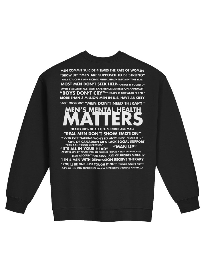 Men's Mental Health Matters Crewneck product image (1)