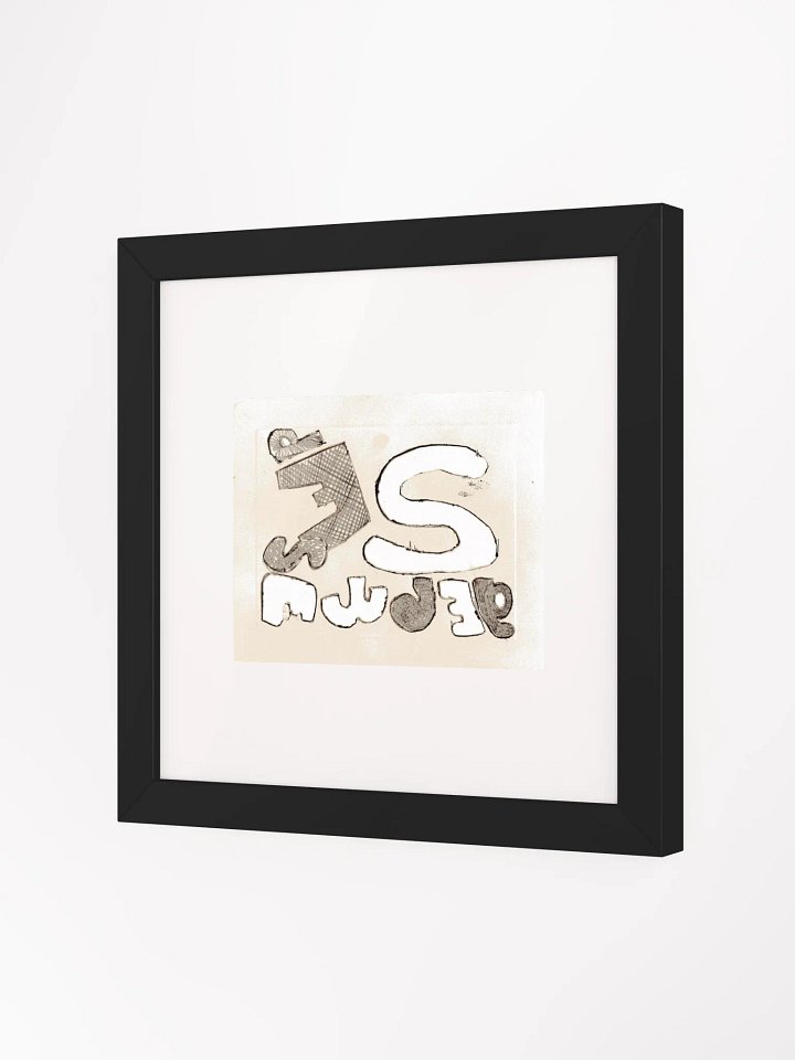 depressed/w depressed envelope Panel Card Print Framed product image (2)