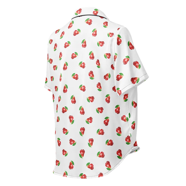 CaribbeanApples Otaheite Fruit Print | Women's Short Sleeve Pajama Top product image (2)