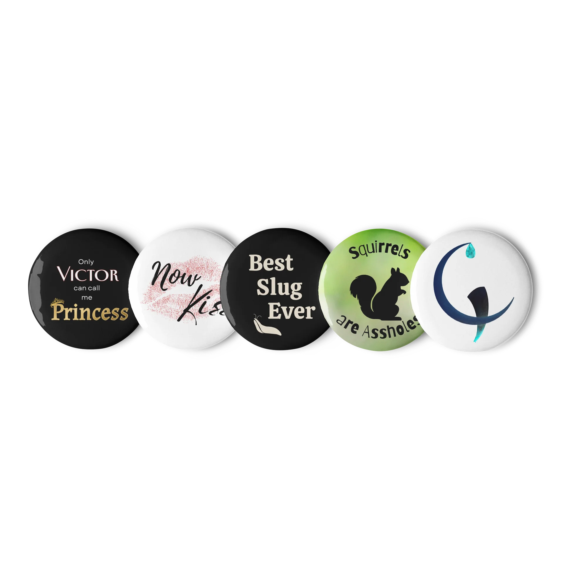 Twisted Design Quote 1.25" Pin Set 1 product image (1)