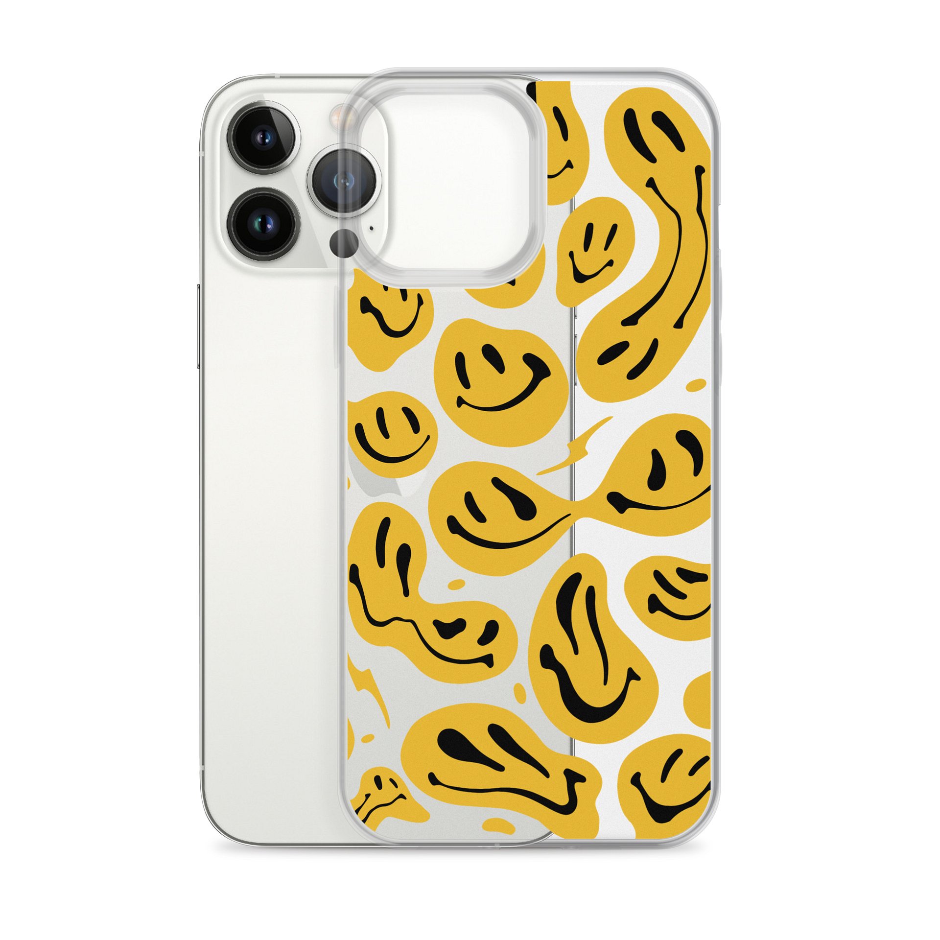 Melted Happiness Clear iPhone Case product image (15)