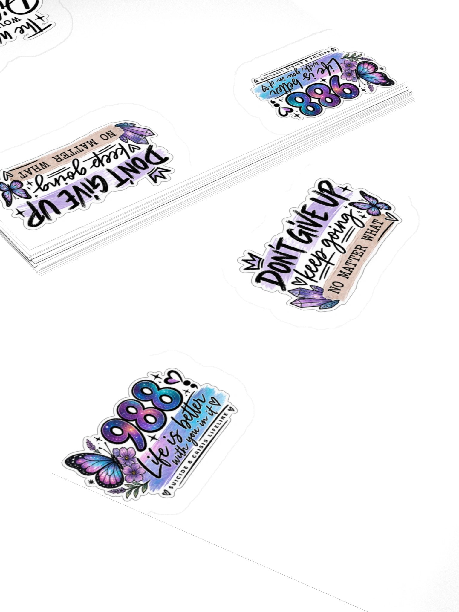 You Matter Mental Health Sticker Collection | Color Edition product image (4)