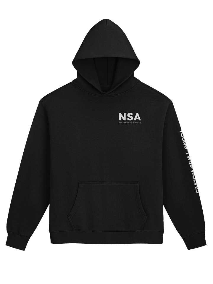 No Soy Artista: “Young Twin Wolves” Hoodie product image (1)