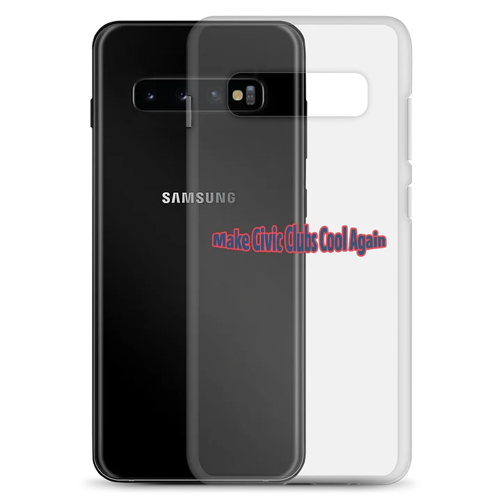 Make Civic Clubs Cool Again™ Clear & Cool Samsung® Case product image (2)