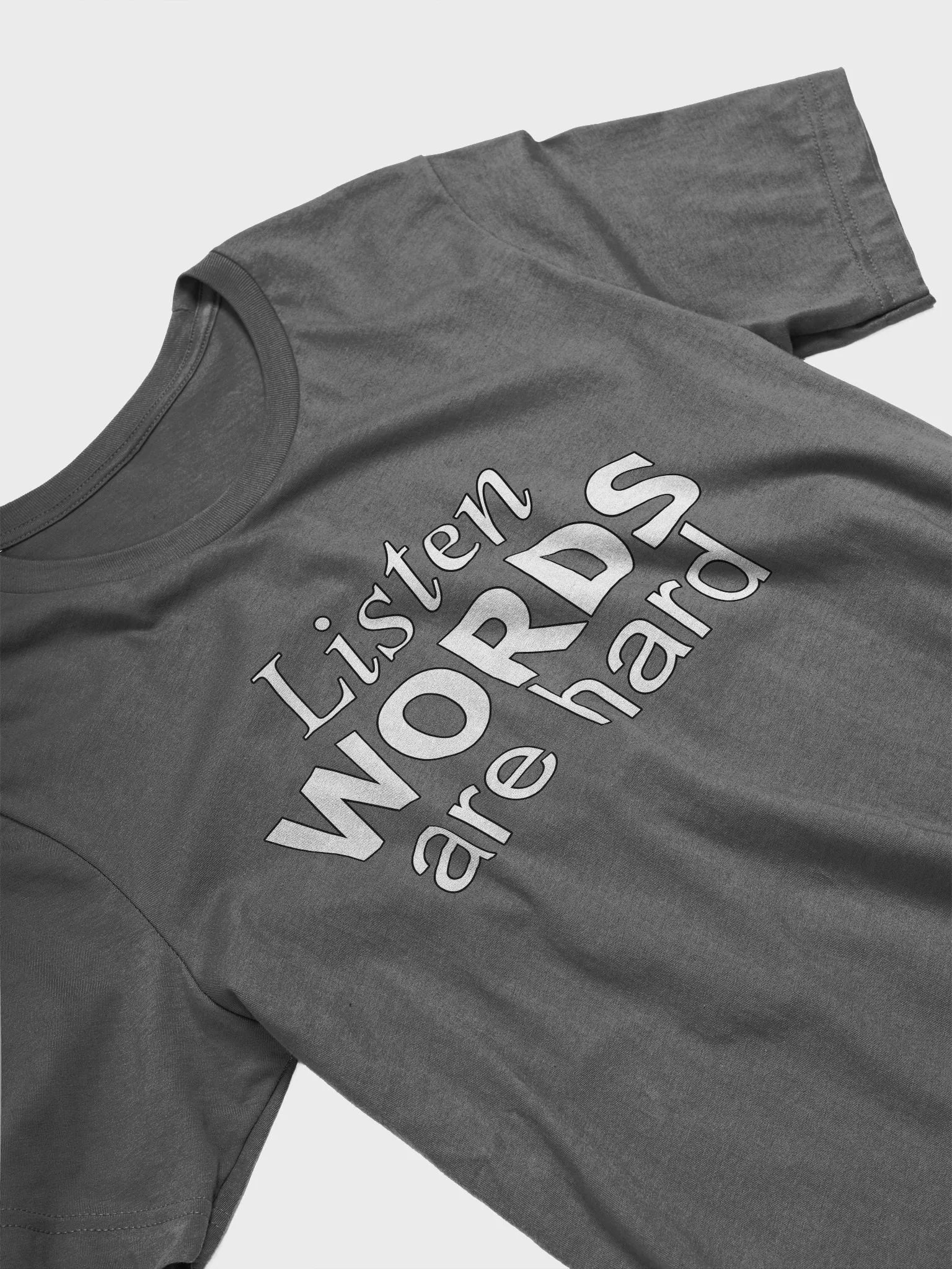 Words Are Hard Softstyle product image (3)