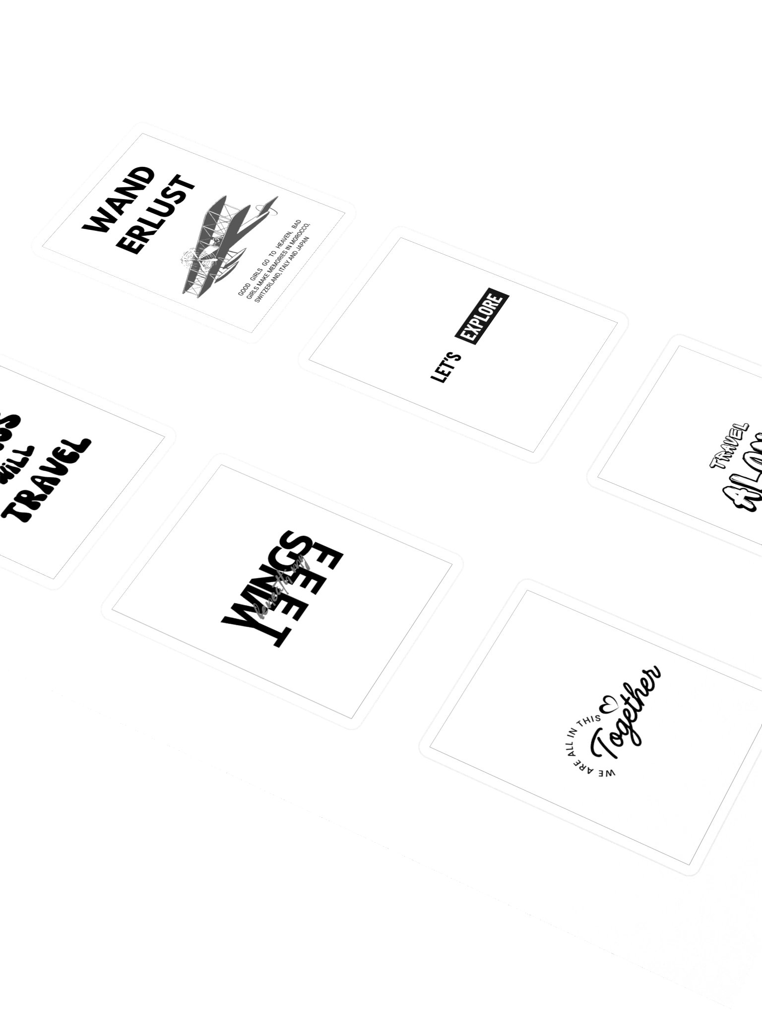 Wanderlust Sticker Sheet Set product image (2)