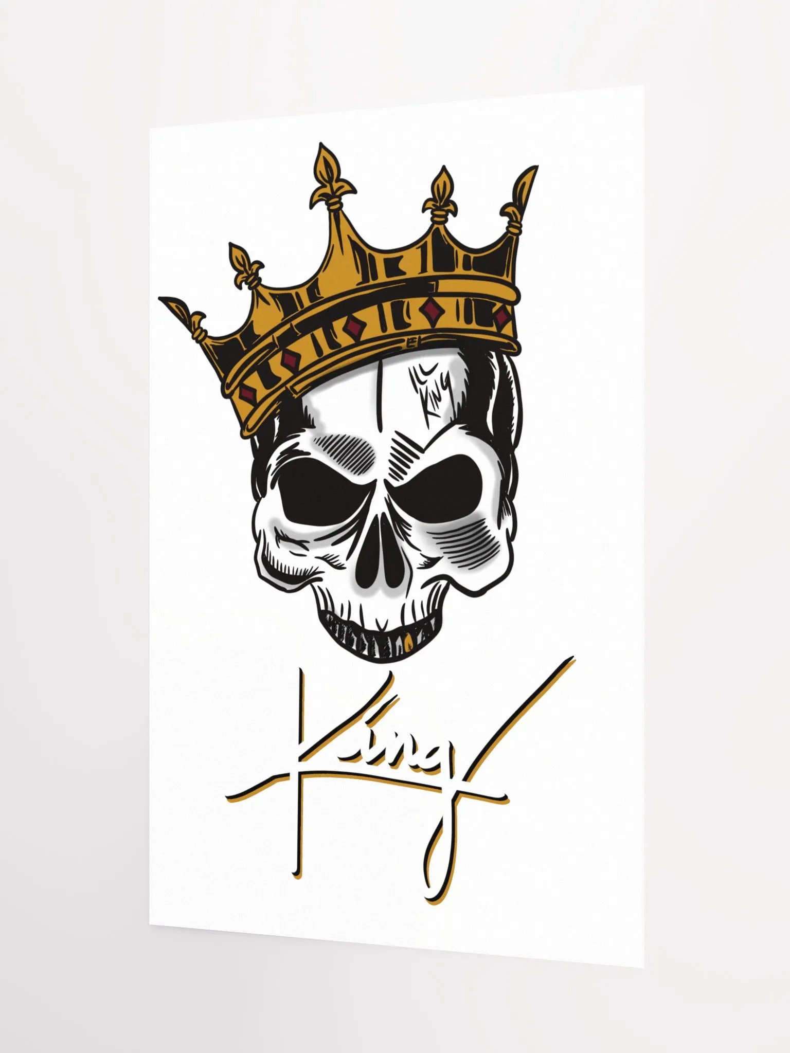 King Poster (White) product image (3)