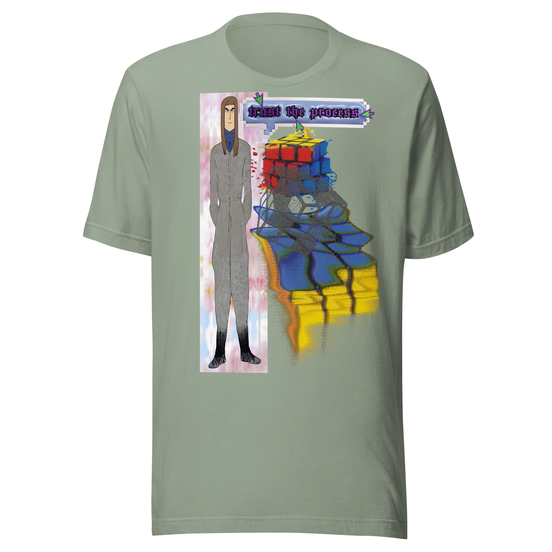 Trust the Process Glitch Tee product image (2)