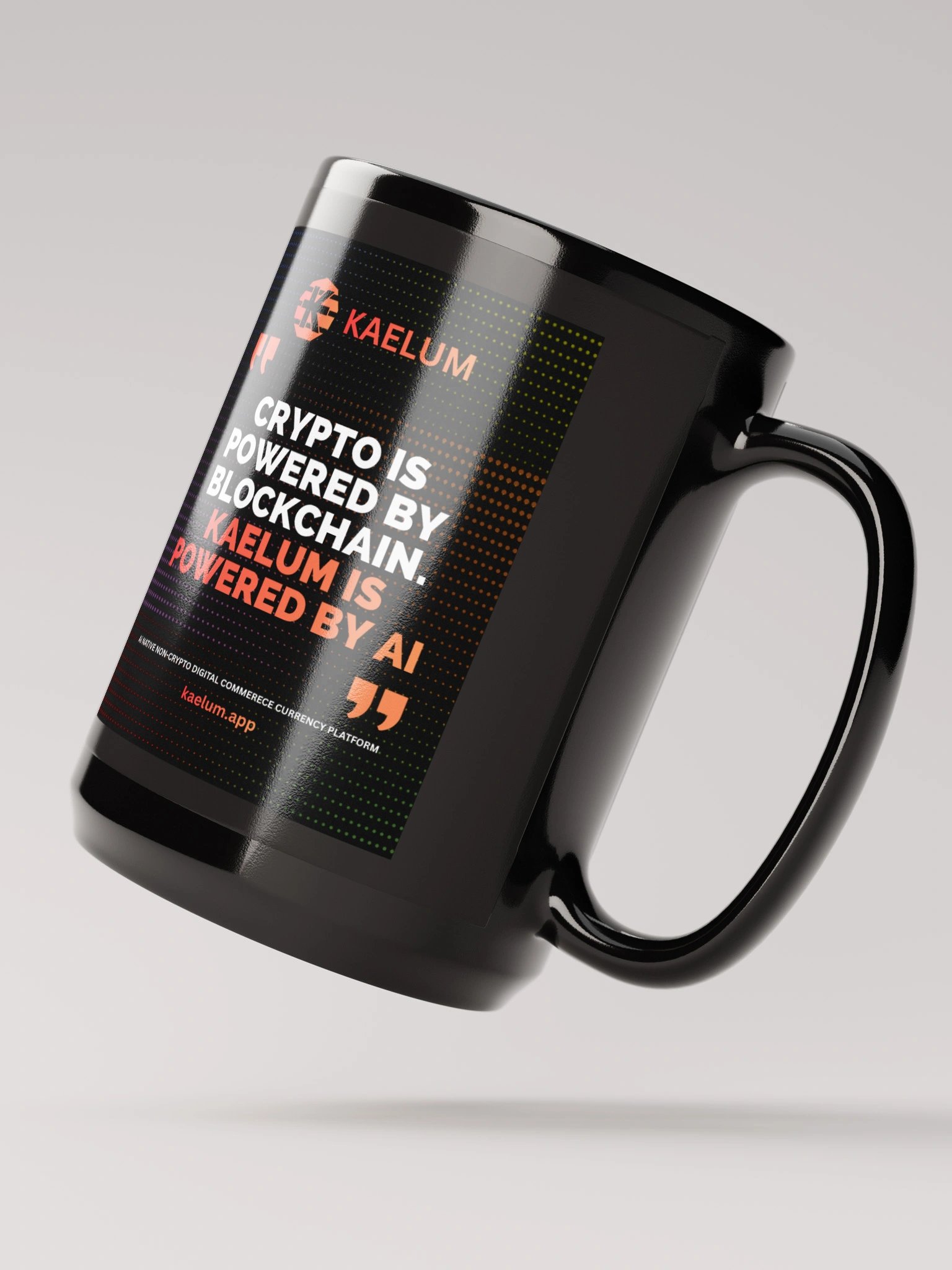 KAELUM - Gloss Black Mug product image (4)