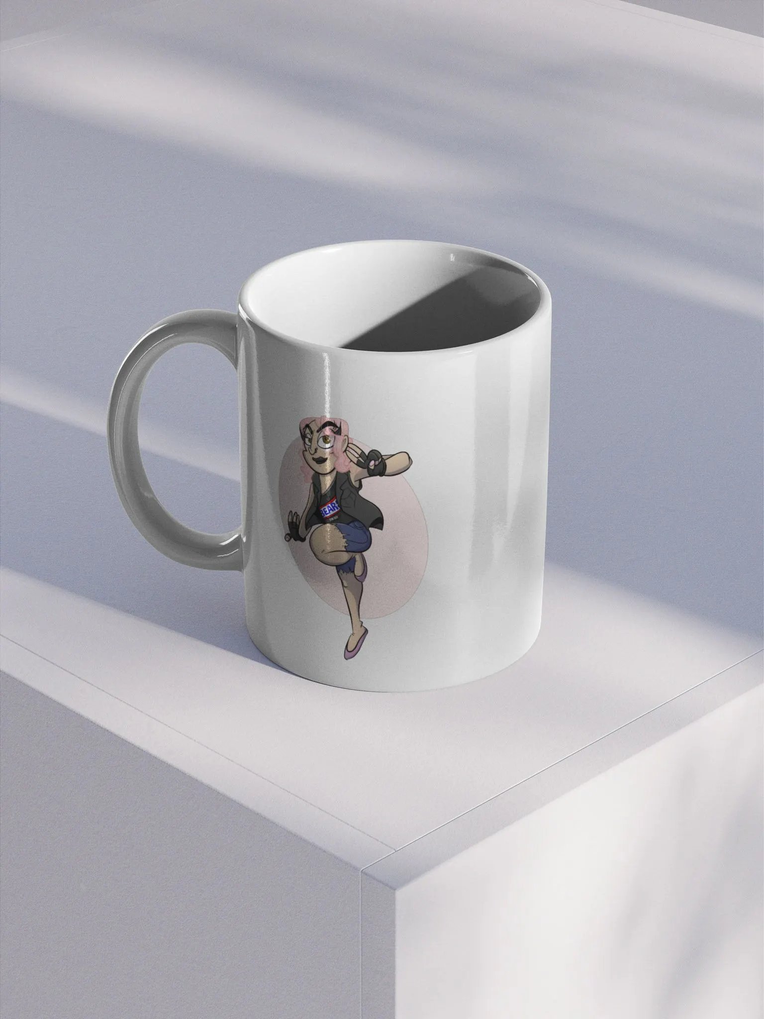 Denim Vest He-Be Mug product image (1)