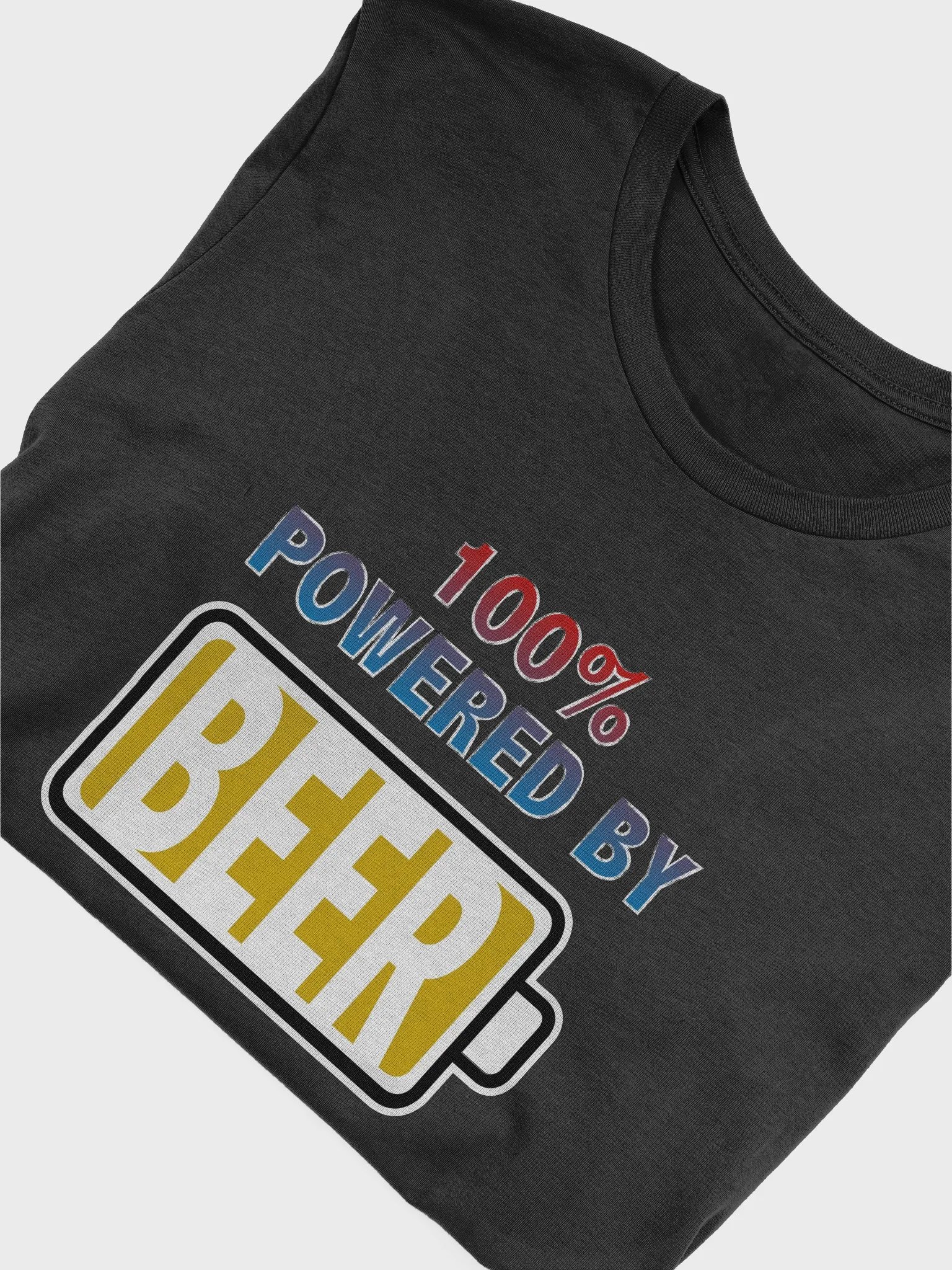 100% Powered By Beer T-Shirt product image (4)