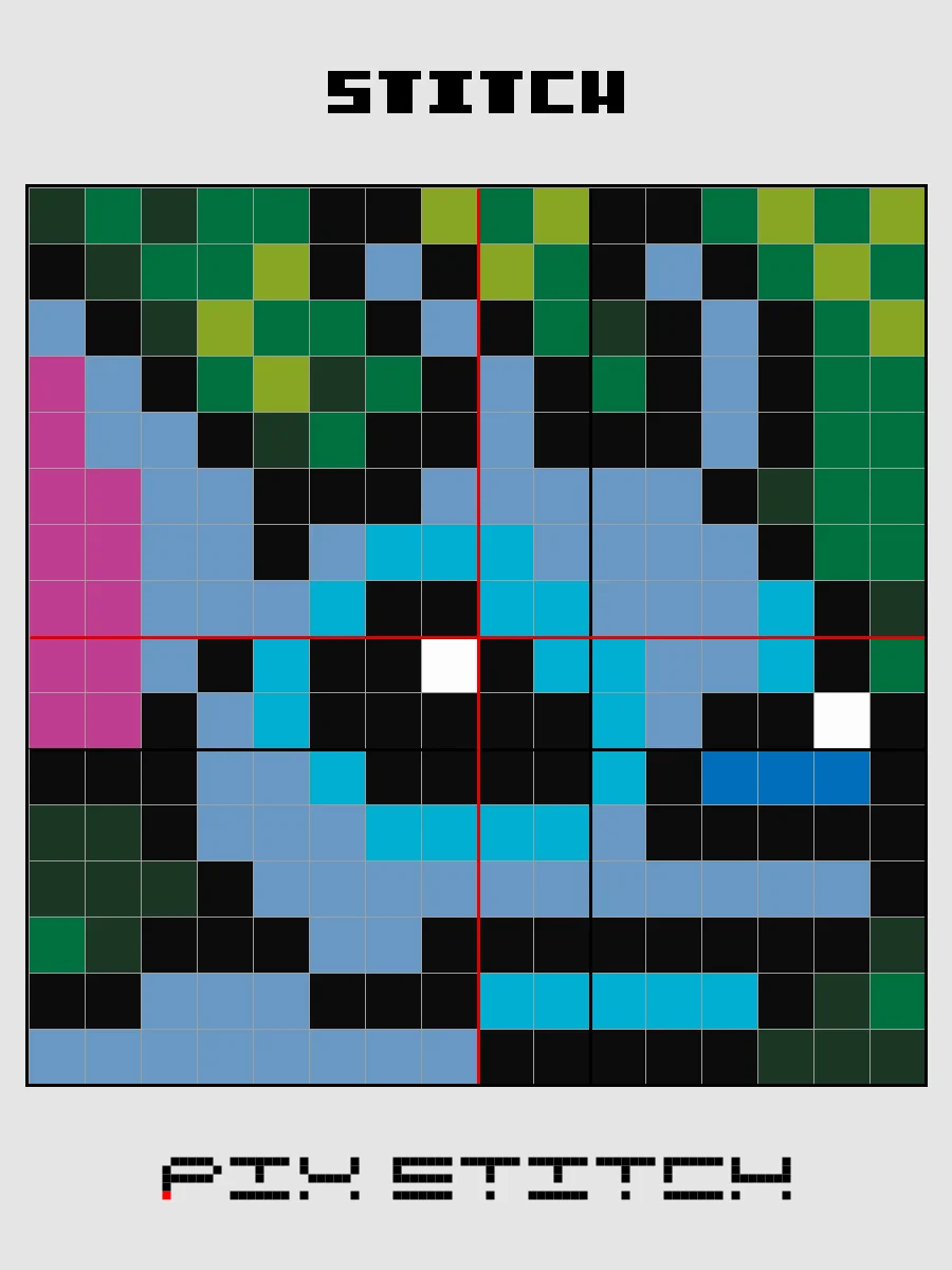 Stitch Pixel Art product image (2)