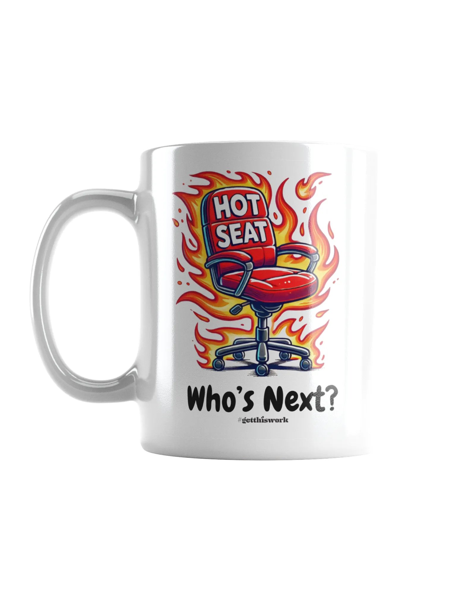 Hot Seat Mug White product image (11)