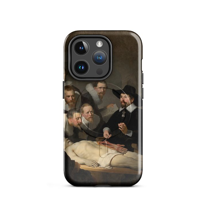 Rembrandt – The Anatomy Lesson of Dr. Nicolaes Tulp – iPhone® MagSafe® Tough Case product image (2)