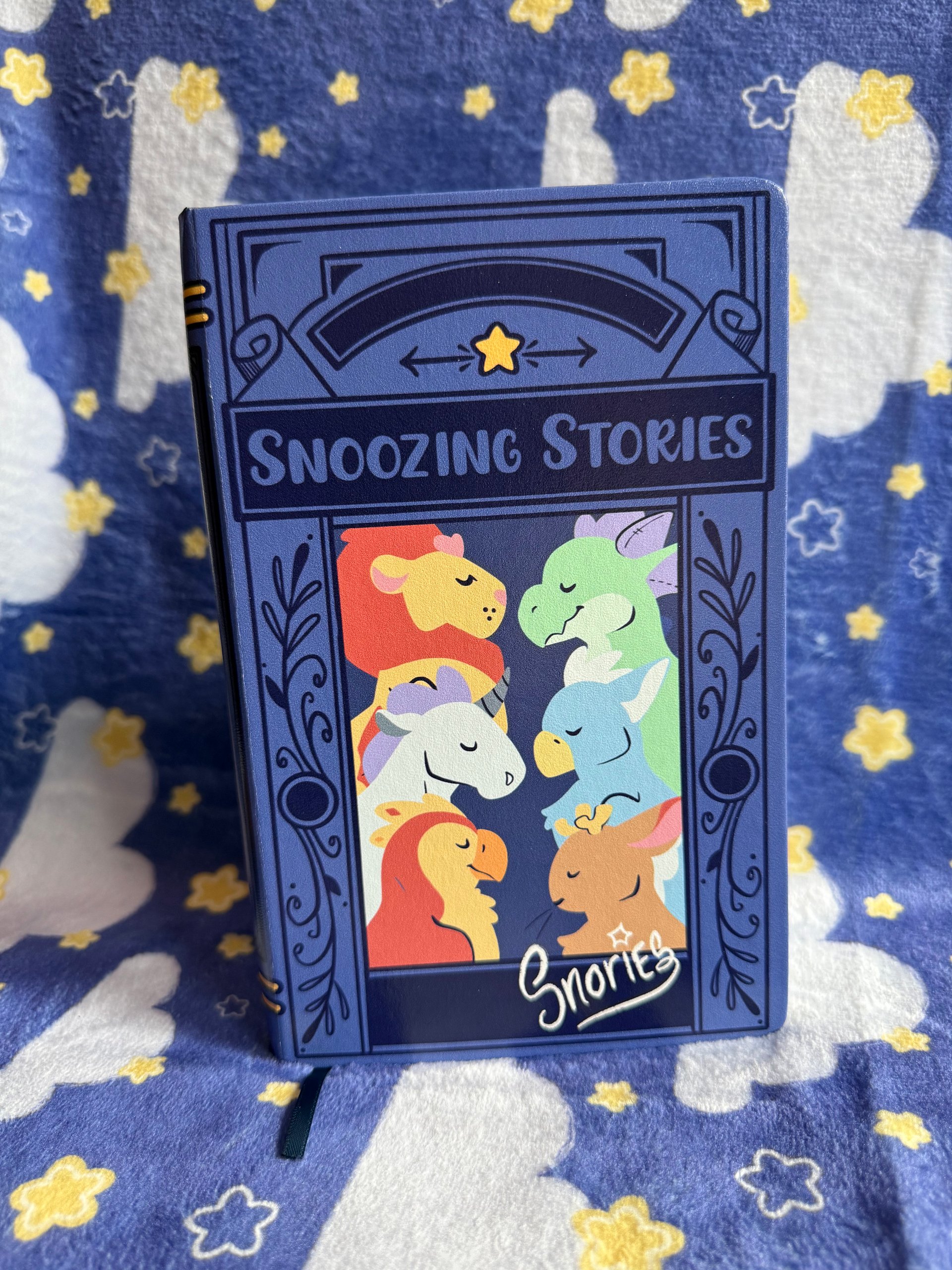 Blue Story Book Dotted Journal product image (1)