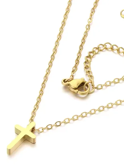 Collier « Croix Céleste » - Acier Inoxydable product image (6)