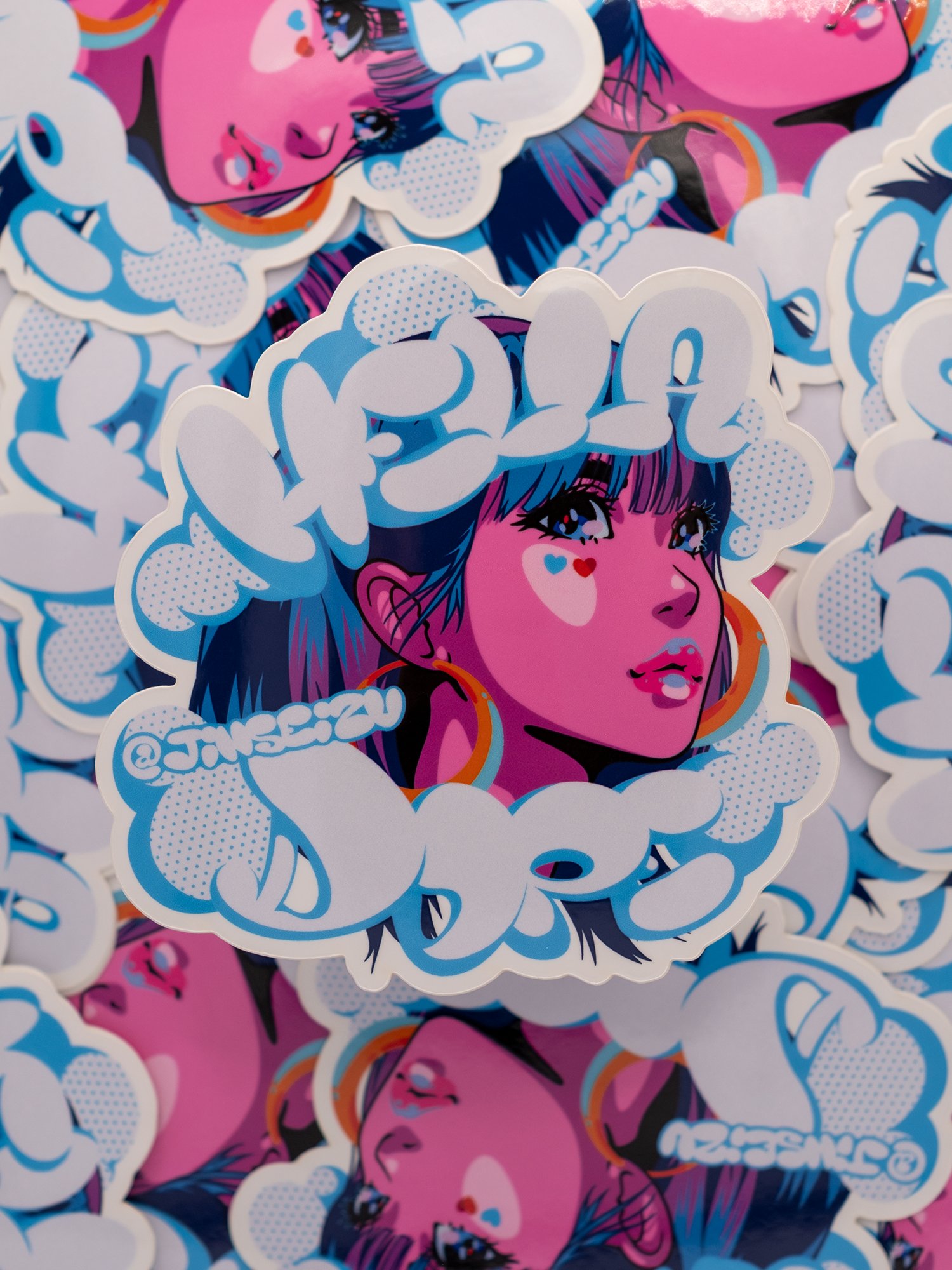 HELLA DOPE 4" Vinyl Sticker product image (1)